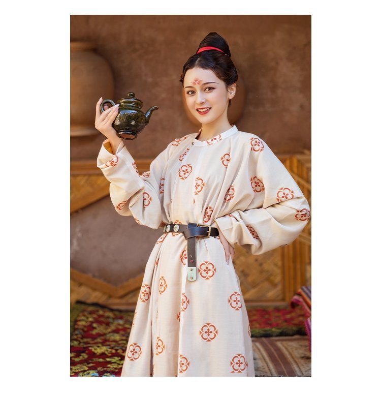 Chinese Traditional Costume Hanfu Yuanlingpao Cosplay Clothes Women