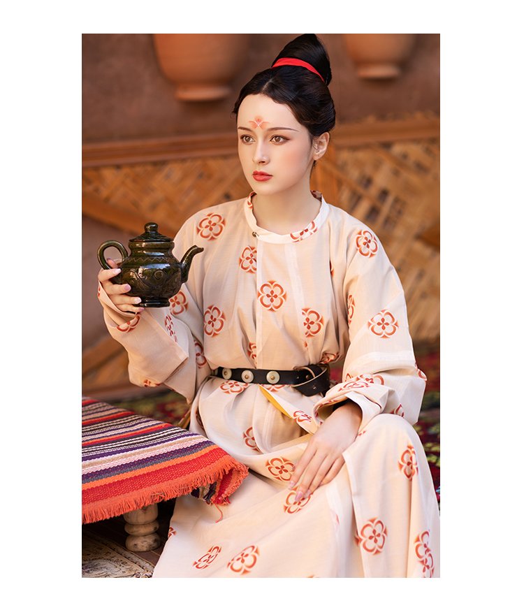 Chinese Traditional Costume Hanfu Yuanlingpao Cosplay Clothes Women