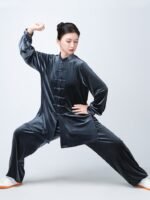 Winter Tai Chi Suit – Heavyweight Fleece Training Outfit for Cold Weather - Image 10