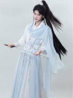 Immortal Style Hanfu Outfit for Men and Women - Image 2