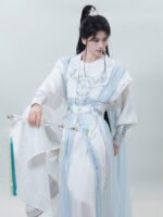 Immortal Style Hanfu Outfit for Men and Women - Image 3