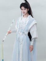 Immortal Style Hanfu Outfit for Men and Women - Image 5