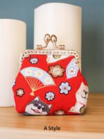 Cute Handmade Coins Purse Japanese Style Coin Bag - Image 2