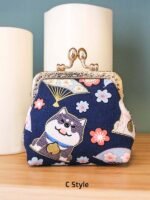 Cute Handmade Coins Purse Japanese Style Coin Bag - Image 4