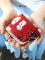 Cute Handmade Coins Purse Japanese Style Coin Bag - Image 5