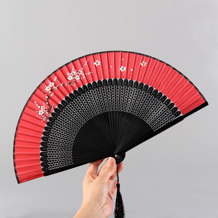 Japanese Style Folding Hand Fans