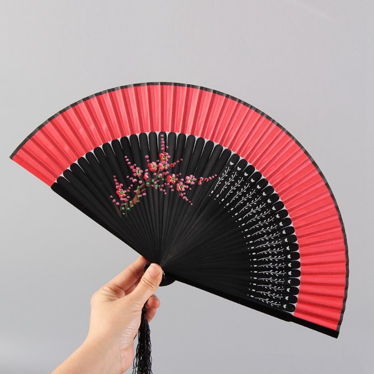 Japanese Style Folding Hand Fans