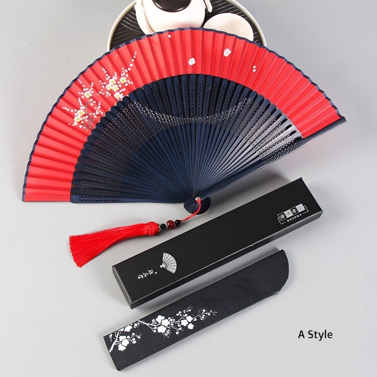 Japanese Style Folding Hand Fans