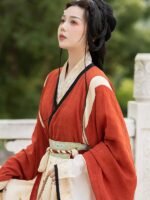 Chinese Traditional Clothing Jin Dynasty Hanfu Clothing Female