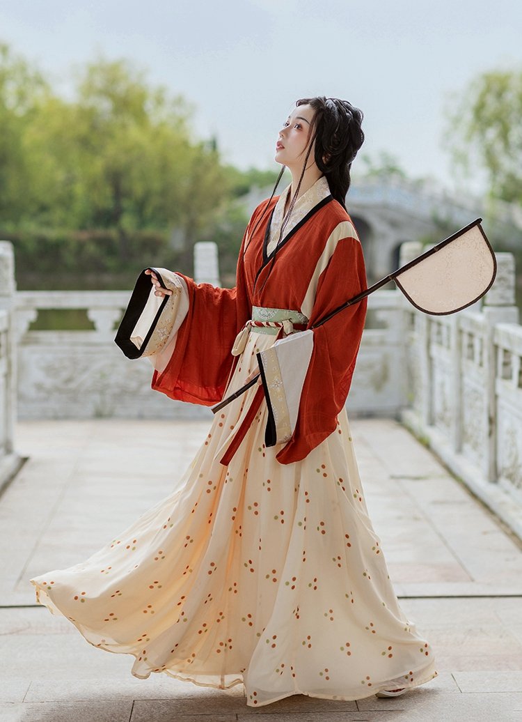 Jin Dynasty Hanfu Clothing Female