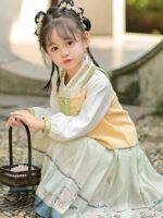 Chinese Improved Ancient Clothing Kids Dress For Girls