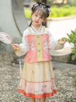 Chinese Improved Ancient Clothing Kids Dress For Girls - Image 2