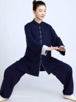 Traditional Tai Chi Suit for Women&Men – Loose Kung Fu Training Uniform - Image 2