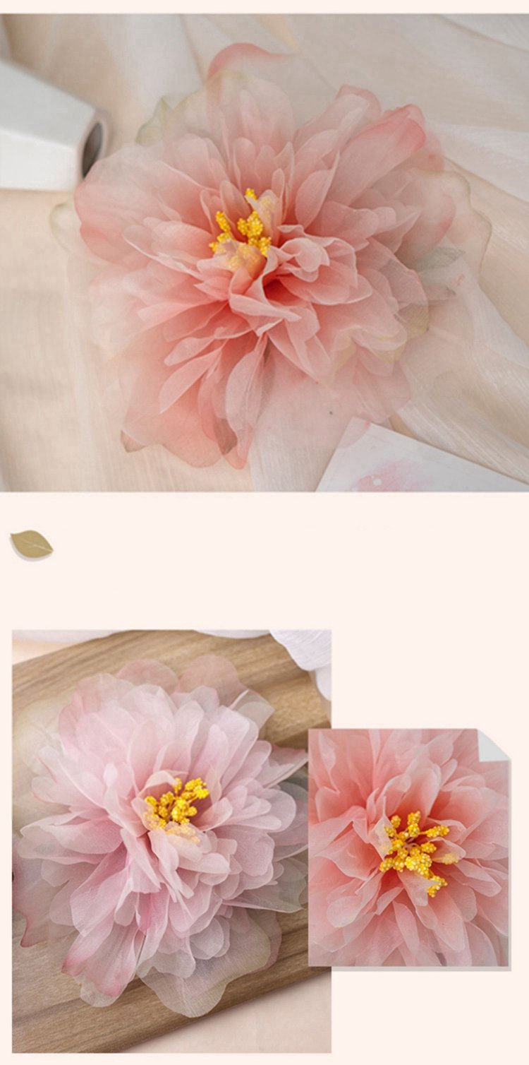 Large Flower Hair Clip