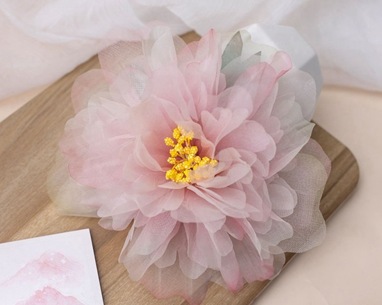Large Flower Hair Clip