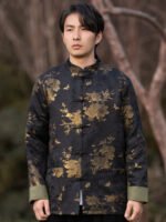 Lightweight Chinese Tang Jacket for Men – Casual Spring Autumn Outerwear - Image 4
