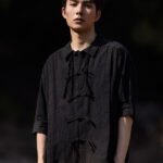 Stylish Linen Shirt with Button Closure for Men