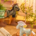 Lucky Horse Brocade Chinese Sachet Bag – Refillable Festival Hanging Gift