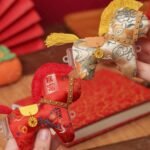 Lucky Horse Embroidered Chinese Sachet Phone Clip – Festival Hanfu Accessory Gift