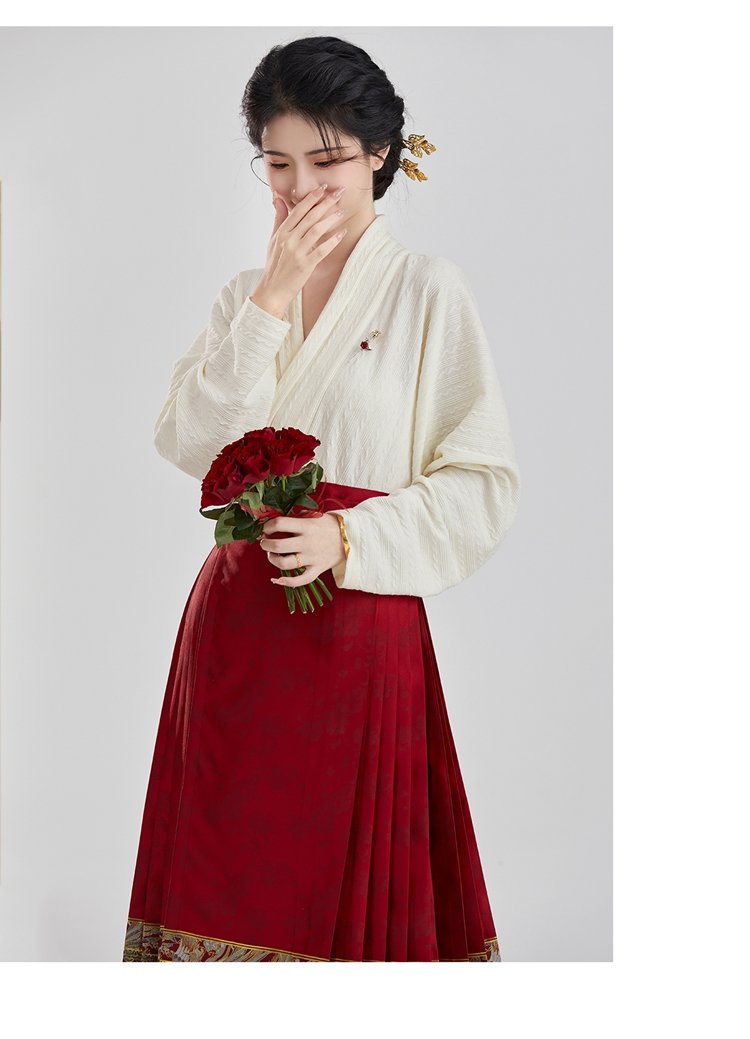 Mamian Skirt Ming Dynasty Hanfu Drss