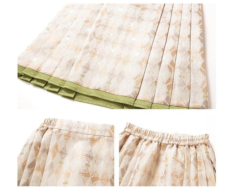 Woven fabric and lining of the Mamian skirt
