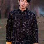 Men’s Mandarin Collar Jacket – Daily Chinese Style Casual Outerwear