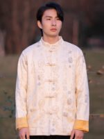 Men’s Mandarin Collar Jacket – Daily Chinese Style Casual Outerwear - Image 5