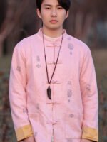Men’s Mandarin Collar Jacket – Daily Chinese Style Casual Outerwear - Image 3