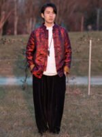 Modern Chinese Tang Suit Jacket for Men – Loose Fit Daily Wear - Image 4
