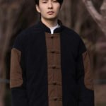 Cotton Padded Chinese Tang Jacket for Men – Autumn Winter Casual Style