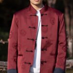 Fleece-Lined Chinese Tang Jacket for Men – Warm Winter Traditional Style