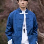 Jacquard Chinese Tang Jacket for Men – Textured Casual Daily Wear