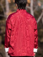 Jacquard Chinese Tang Jacket for Men – Textured Casual Daily Wear - Image 8