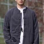 Modern Chinese Tang Jacket for Men – Contemporary Statement Style