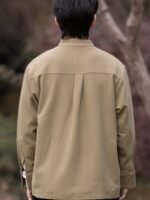 Men’s Daily Tang Suit Jacket – Mandarin Collar Frog Button Chinese Jacket - Image 10