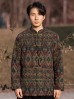 Winter Chinese Tang Jacket for Men – Warm Loose Fit Daily Outerwear