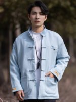 Men’s Chinese Tang Jacket Modern Outerwear - Image 4