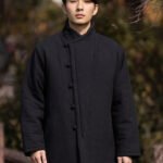 Men’s Chinese Winter Tang Jacket Thick Cotton Coat