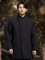 Men’s Chinese Winter Tang Jacket Thick Cotton Coat
