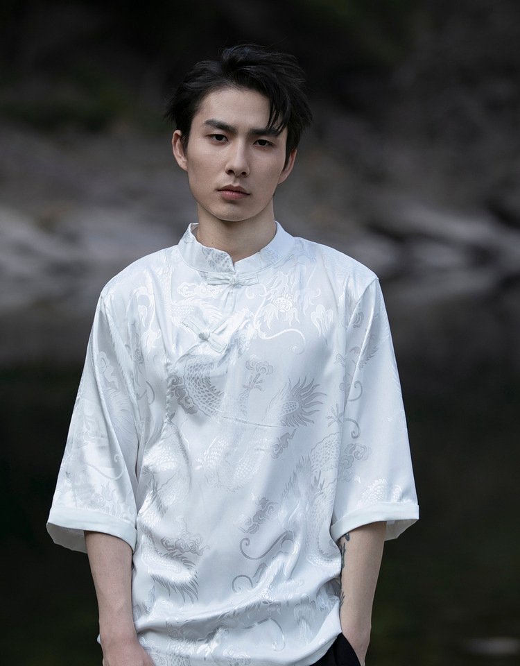 Traditional Men's Tang Suit Shirt