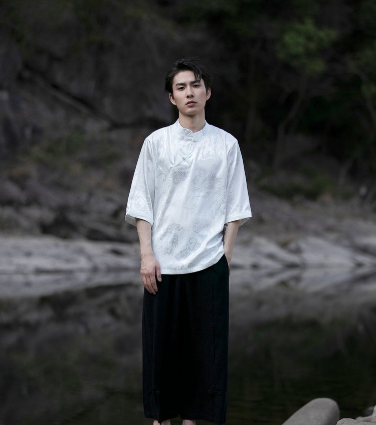 Traditional Men's Tang Suit Shirt
