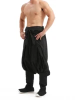 Ming Dynasty Hanfu Pants for Men – Loose Traditional Cosplay Trousers