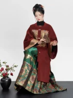 Ming Dynasty Hanfu Outfit for Runway - Image 2