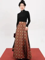 New Chinese Style Dress – Elegant Modern Chinese Formal Dress for Women - Image 2