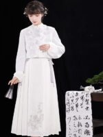 Modern Chinese Dress Fashion Hanfu White Female - Image 2