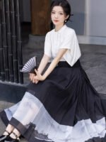 Modern Chinese Outfit Female Ming Style Dress