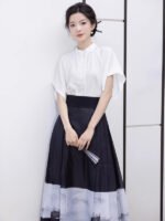 Modern Chinese Outfit Female Ming Style Dress - Image 2