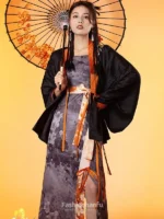Fashion Hanfu Modern Chinese Traditional Dress Female