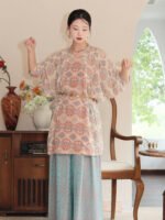 Chi He Modern Hanfu Daily Top – Lightweight New Chinese Summer Wear - Image 3