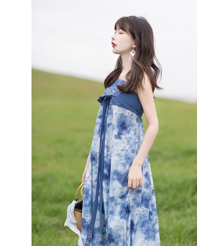 Chinese Modern Hanfu Dress